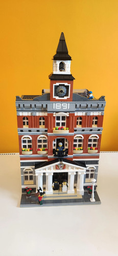 Lego custom modular town - modular, :