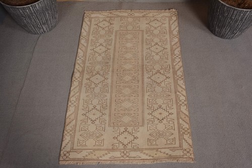 Beige and brown vintage milas - and,