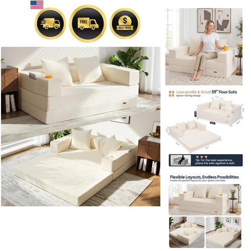 Futon sofa bed convertible - bed,